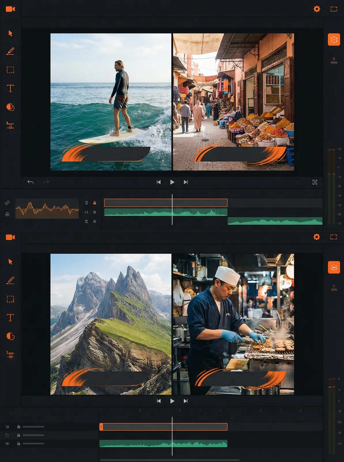 博天堂app Vlog开场模板设计